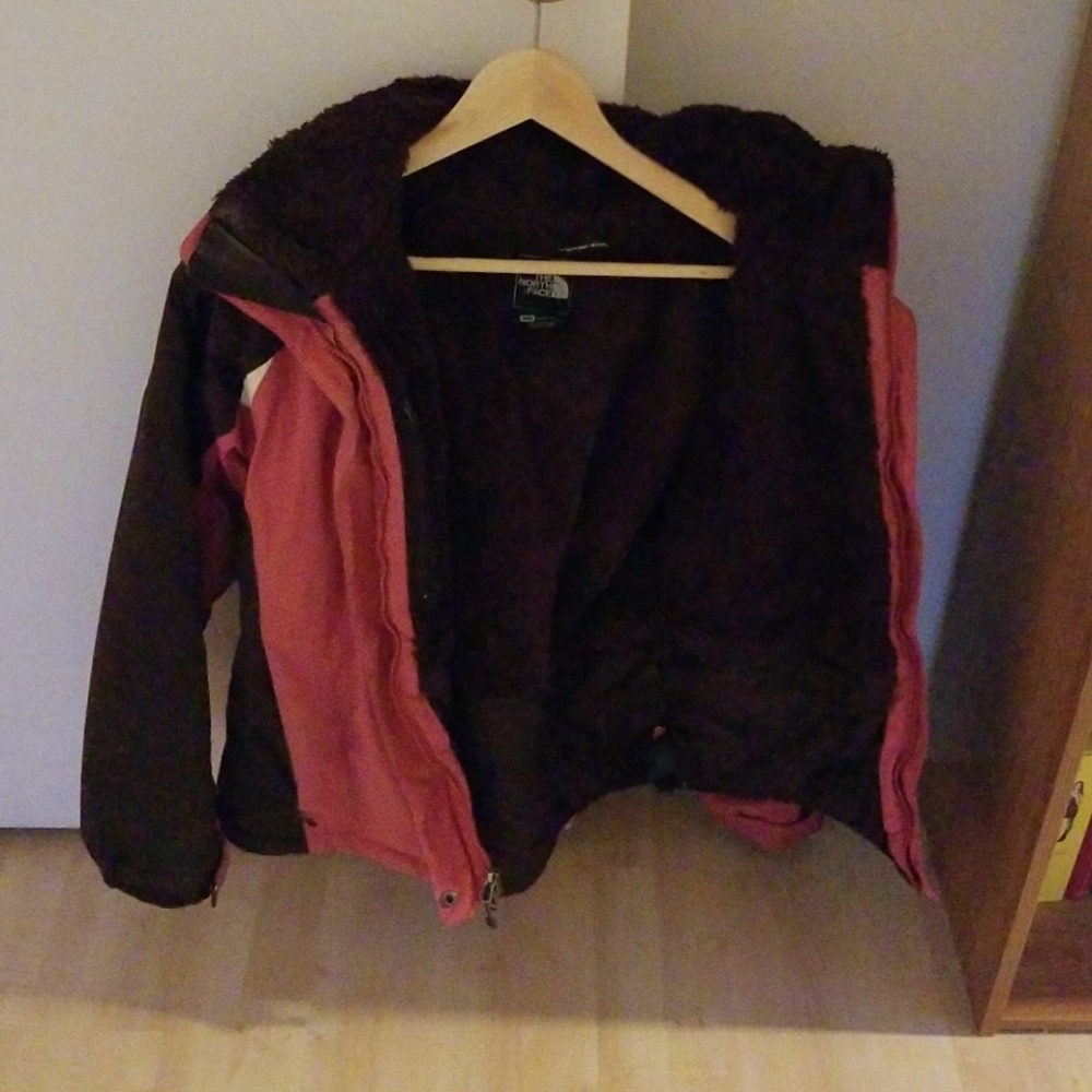 Winter jacket with gloves